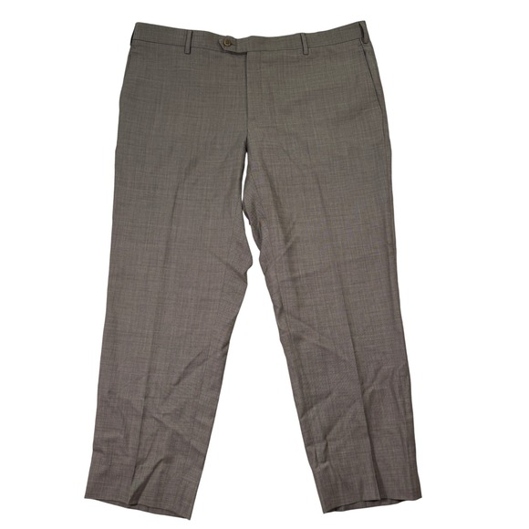 Zanella Parker Mens 40x28 Dress Pants Wool Made in Italy Stretch Waistband EUC - Picture 1 of 12